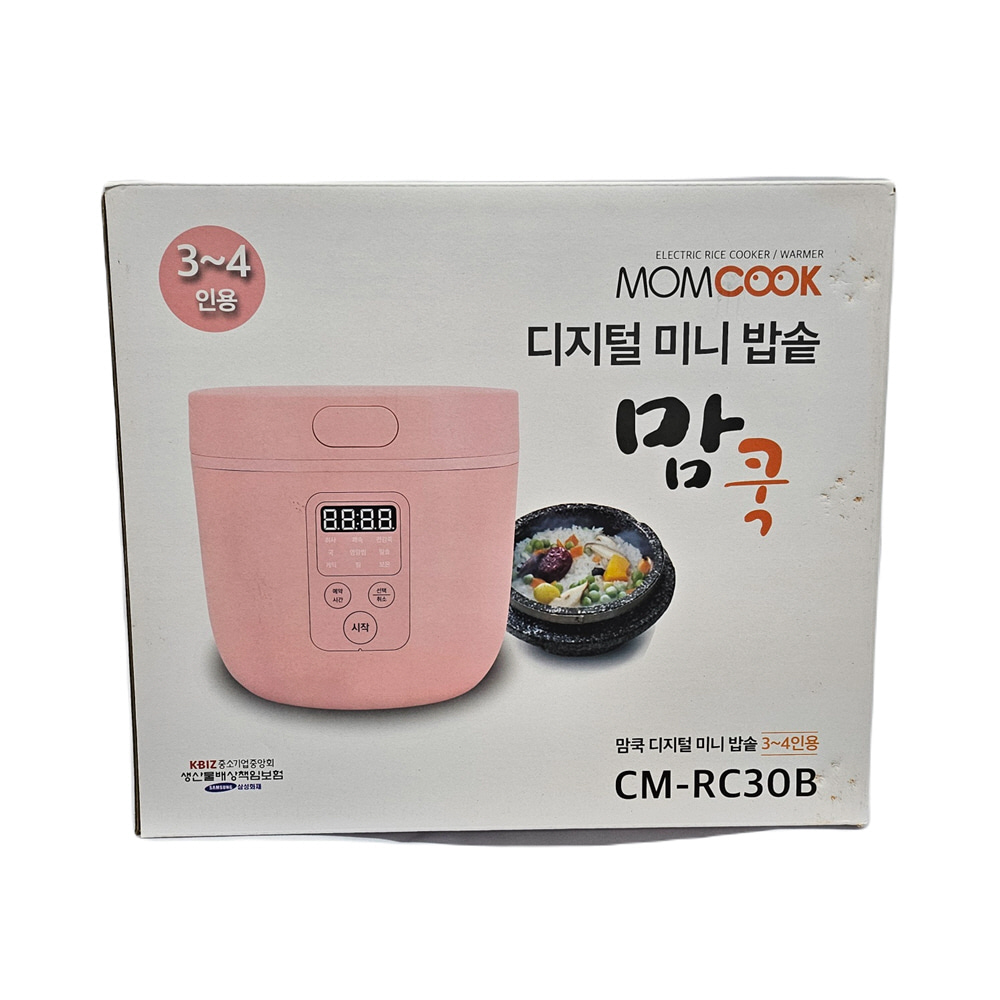 DW/CM-RC30B/핑크/디지털전기밥솥